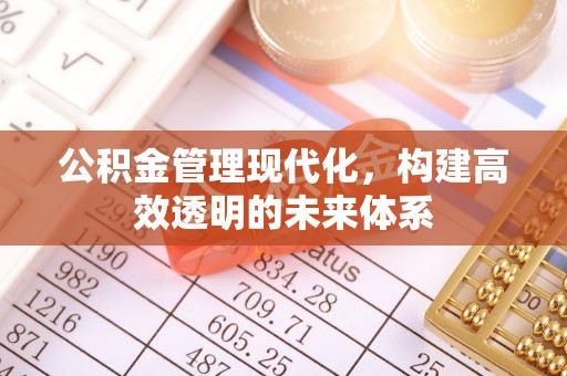 永年公积金管理现代化，构建高效透明的未来体系