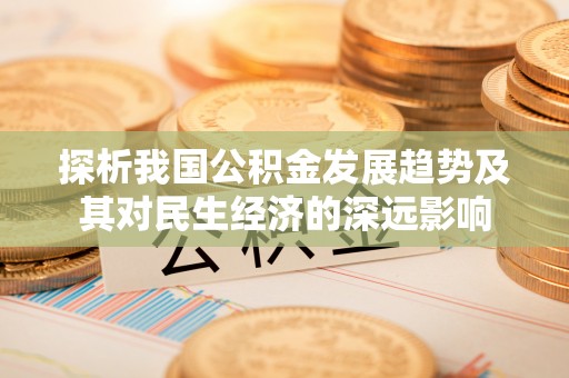 永年探析我国公积金发展趋势及其对民生经济的深远影响