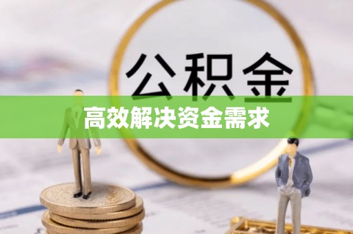 永年高效解决资金需求