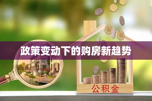 永年政策变动下的购房新趋势