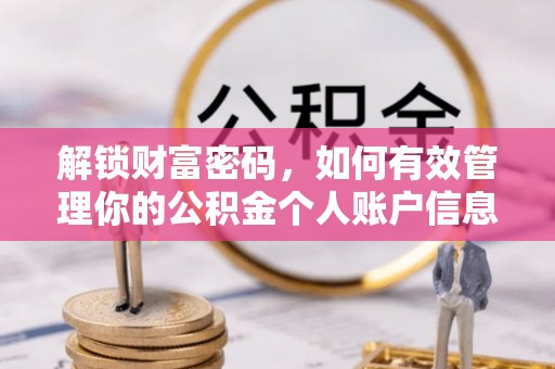 永年解锁财富密码，如何有效管理你的公积金个人账户信息