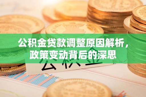 永年公积金贷款调整原因解析，政策变动背后的深思