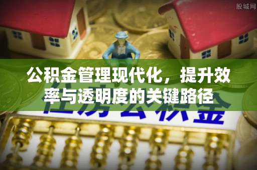 永年公积金管理现代化，提升效率与透明度的关键路径